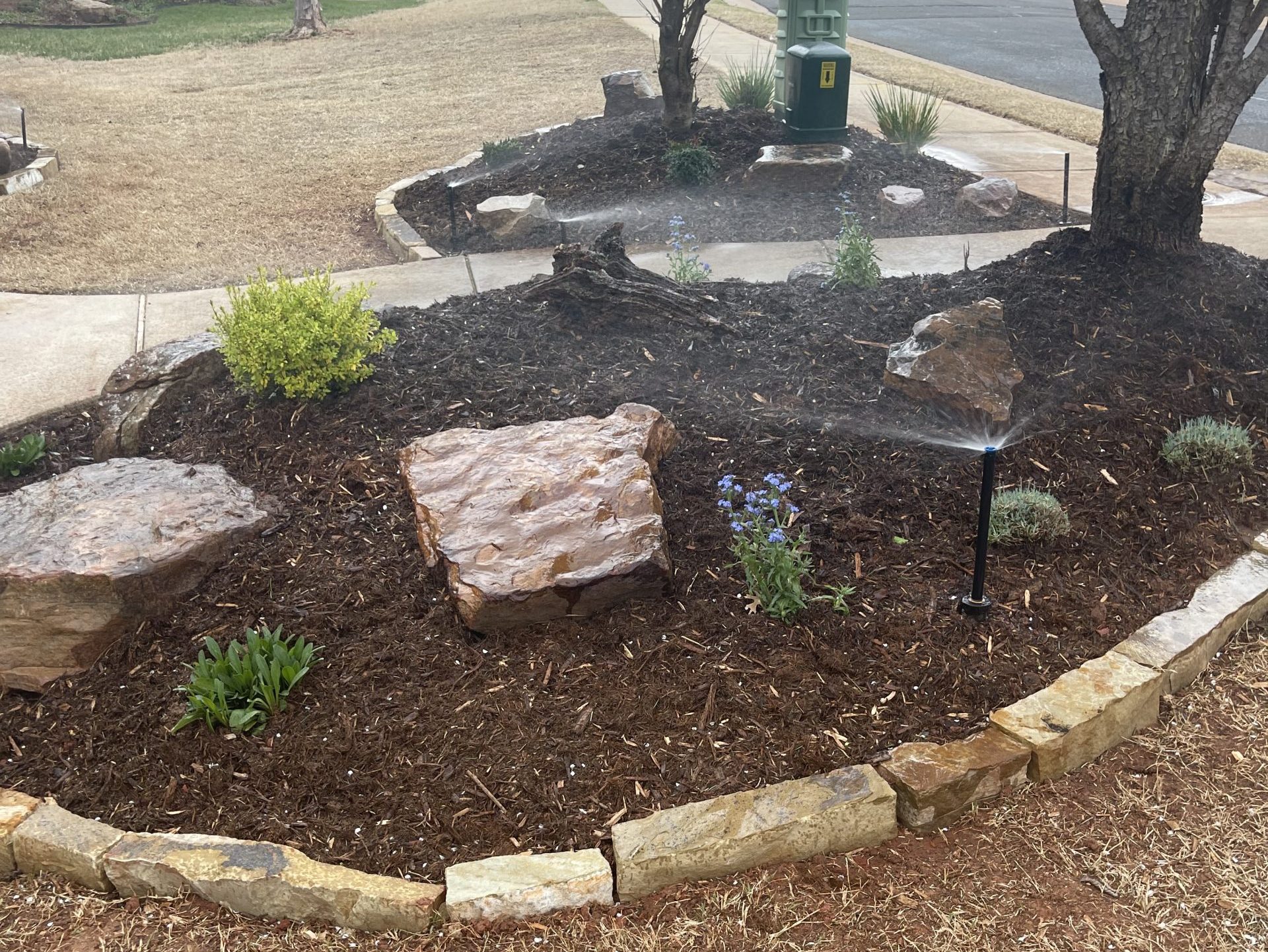 Garden Sprinklers Edmond OK T&S Landscaping