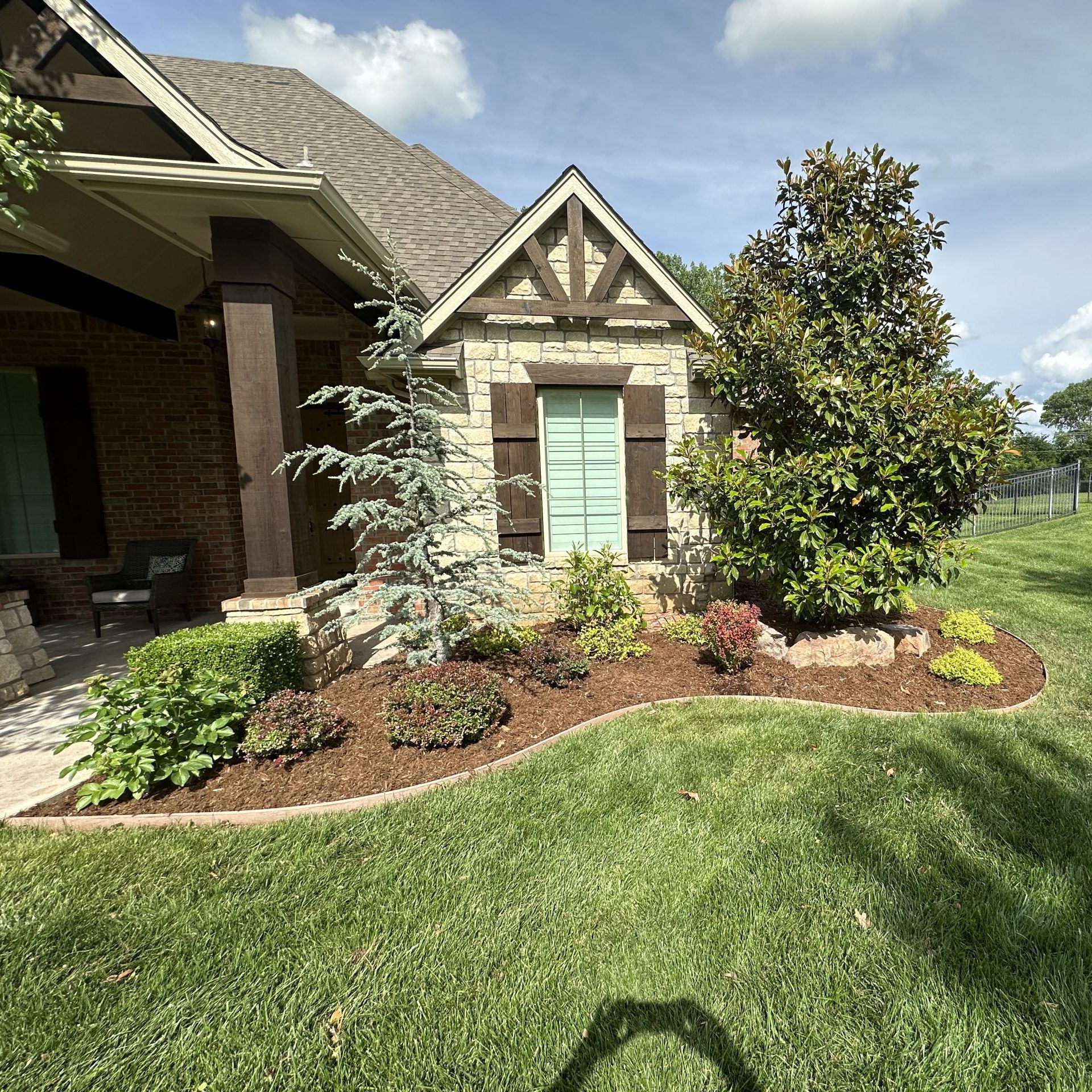 Residential Landscaping 5616 Chateau Ln Edmond OK 73734
